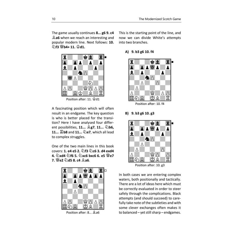 Milos Pavlovic - The Modernized Scotch Game: A Complete Repertoire for White and Black (K-5750)