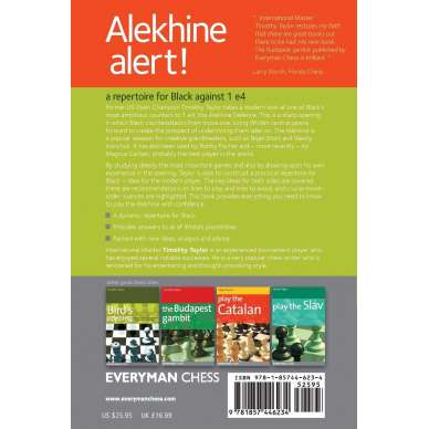 Alekhine Alert! A Repertoire for Black by Taylor, Timothy